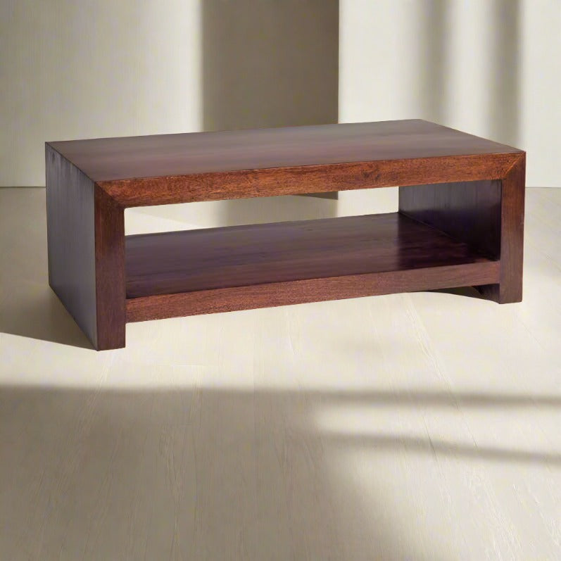 Toko Dark Mango Large Coffee Table - UK - Furniture One Shop