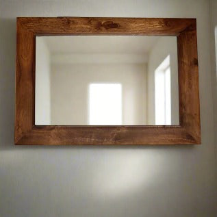 Toko Dark Mango Mirror Frame - UK