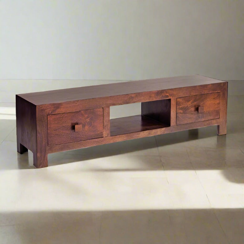 Toko Dark Mango Plasma TV Stand - UK