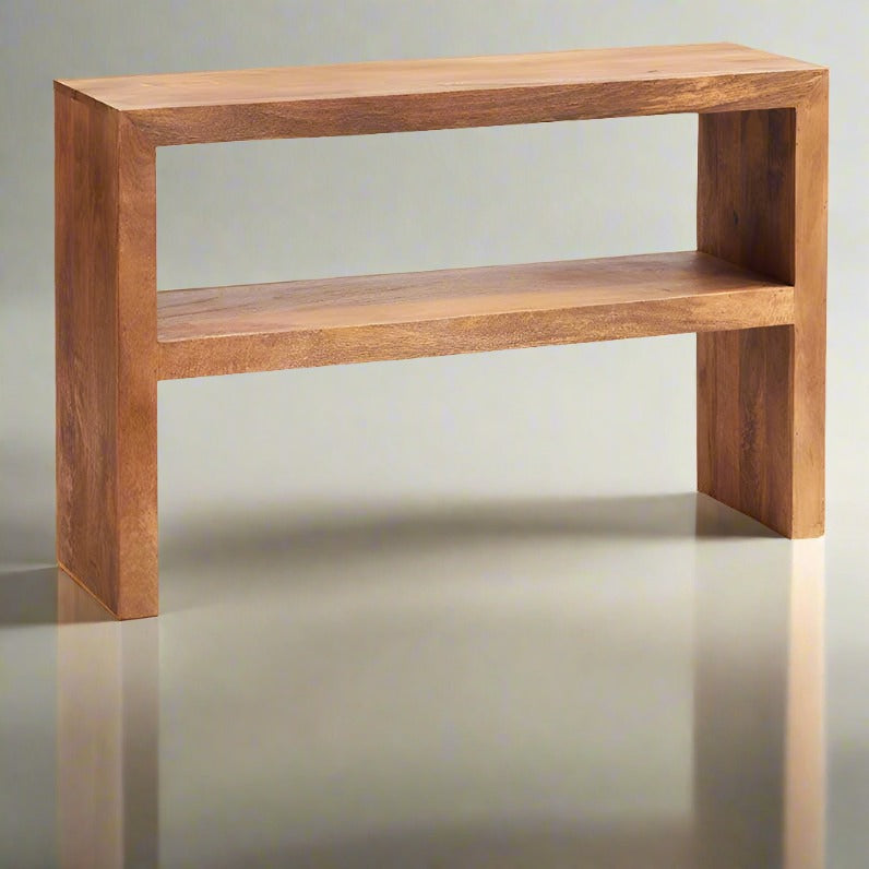 Toko Light Mango Console Table - UK