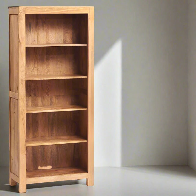 Toko Light Mango Large Open Bookcase - UK