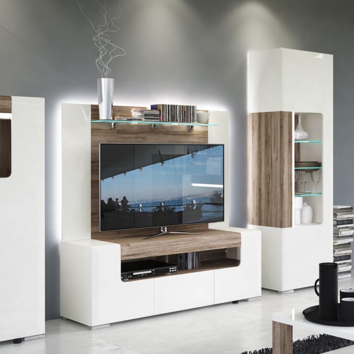 Toronto 140cm wide TV Cabinet - UK