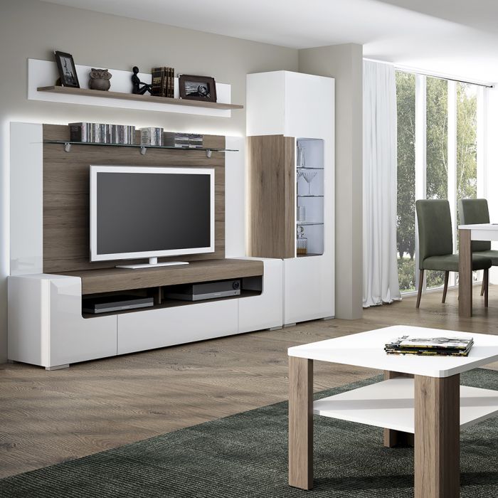 Toronto 190cm wide TV Cabinet - UK