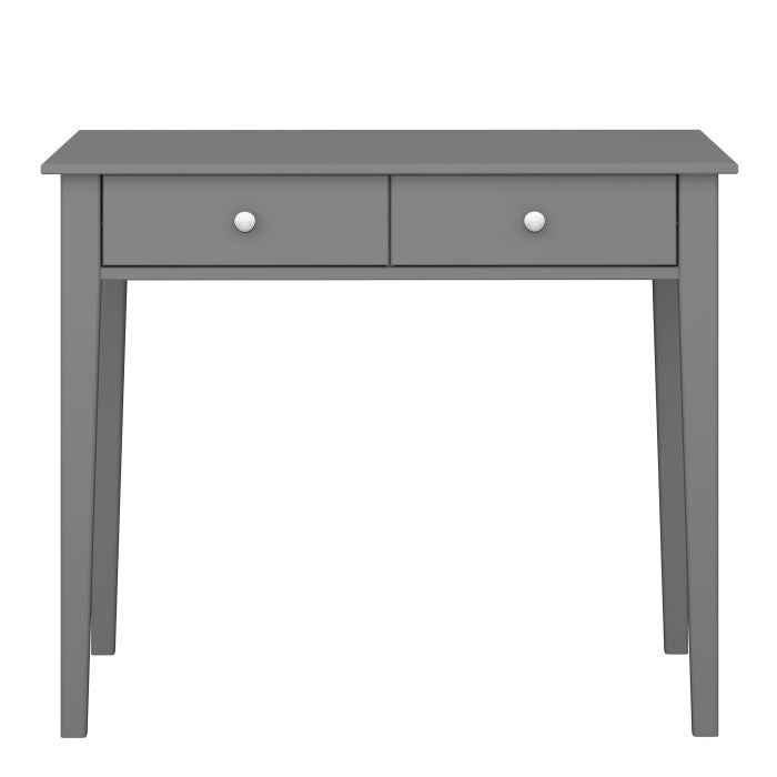 Tromso Desk 2 Drawers Grey - UK