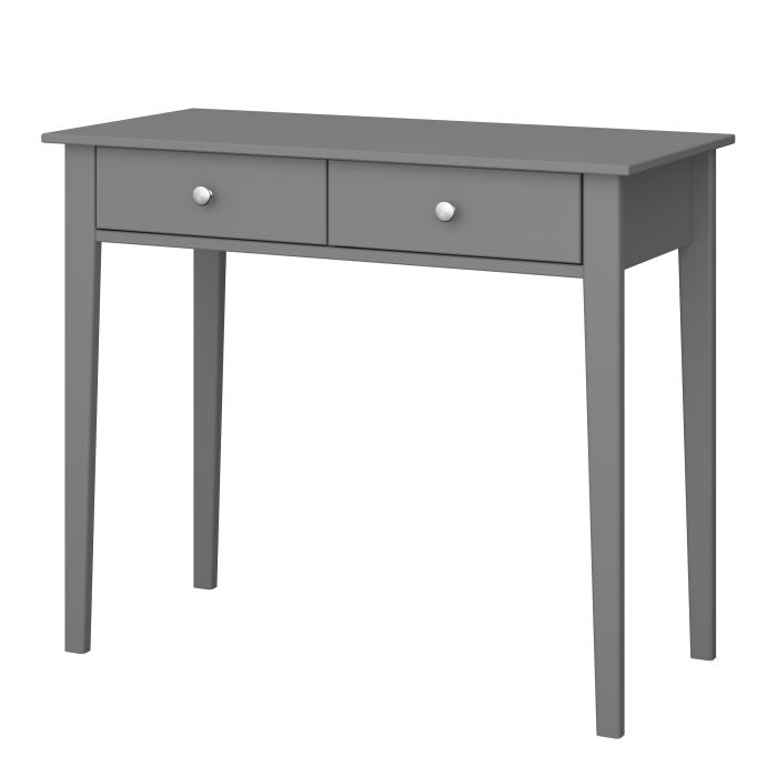 Tromso Desk 2 Drawers Grey - UK