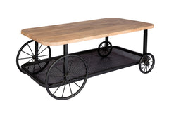 Craft Wheel Coffee Table