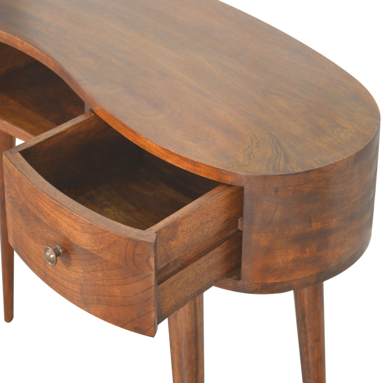 Lincoln Chestnut Wave Laptop Desk - Furniture One Shop