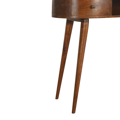 Lincoln Chestnut Wave Laptop Desk - Furniture One Shop