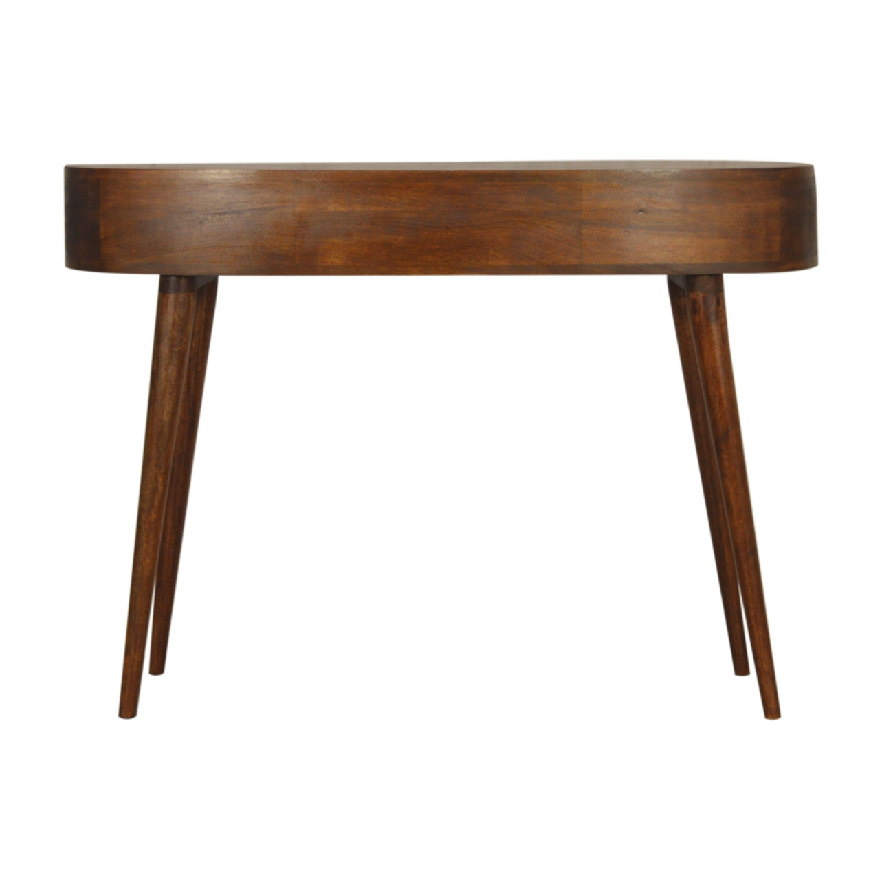 Lincoln Chestnut Wave Laptop Desk - Furniture One Shop