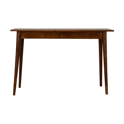 Ripon 2 Drawer Chestnut Laptop Desk - Furniture One Shop