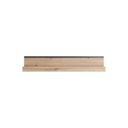 Nelly Wooden Wall Shelf in Oak Artisan - 120cm - Furniture One Shop