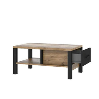Olin Wooden Coffee Table in Appenzeller Fichte Oak - Furniture One Shop