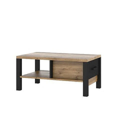 Olin Wooden Coffee Table in Appenzeller Fichte Oak - Furniture One Shop