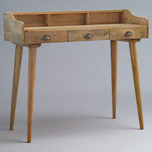 Carlisle Gallery Back Shell Laptop Desk - Furniture One Shop
