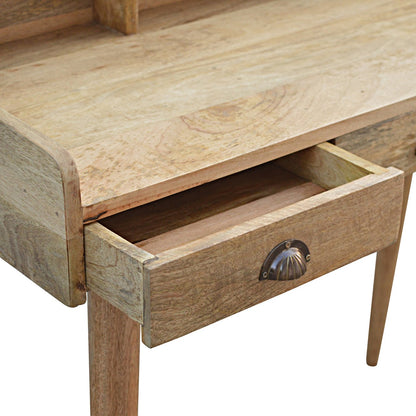 Carlisle Gallery Back Shell Laptop Desk - Furniture One Shop