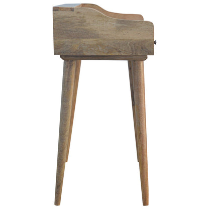 Carlisle Gallery Back Shell Laptop Desk - Furniture One Shop