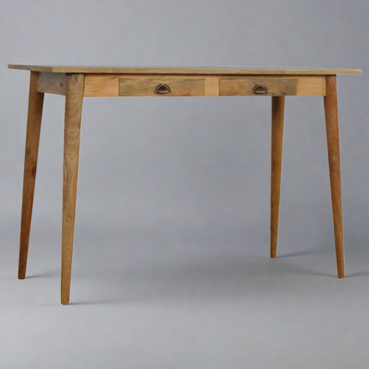Derby 2 Drawer Nordic Laptop Desk - Furniture One Shop